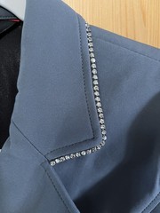 Horseware Ireland XS Gray with Crystal accents Equestrian Show Coat