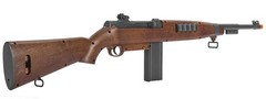 Well D69 WWII M1 Carbine, 36″ Airsoft Gun Semi and Full Auto Battery Charger Inc