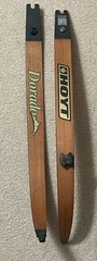 Hoyt 55 Lb. ILF Short Limbs Satori Recurve Traditional Bow & Fit All ILF Risers