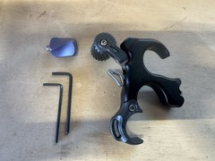 ULTRAVIEW UV Button Compound Thumb Trigger Release Aid Ambidextrous Black