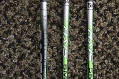 Easton Axis 5MM 340 w/ 2 inch Blazer Vanes (1/2 dozen Prefletched)