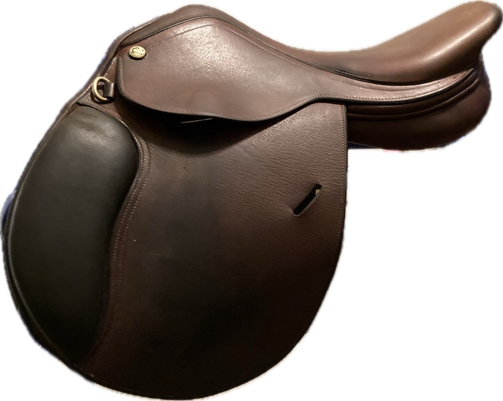 14” Ovation English Saddle, MW/W Youth Saddle