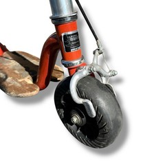 MINI GoPed Knowped Kick Push Scooter Classic Red Orange Go Ped USA RARE!!