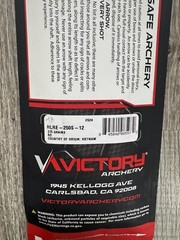 Victory Archery HLR Elite 250 12 Pack Arrow Shafts .001 HLRE-250S-12 New