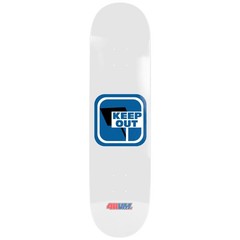 411VM Heritage Skateboard Deck Private Property Icon White 9.0″ x 32.1″ with Gr