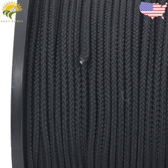 3/16″ Black Dacron Polypropylene Rope 500 Ft Spool High UV & Abrasion Resistance