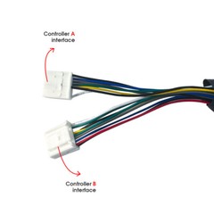 USA Stock Yunli 60V 50A scooter Controller and Display for 60V 5600/6000W Scooer