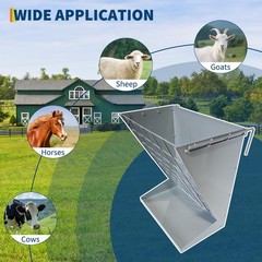 60cm Wall‑Mounted Multiple‑Sided Structure Adopted On Livestock Hay Rack, Heavy‑