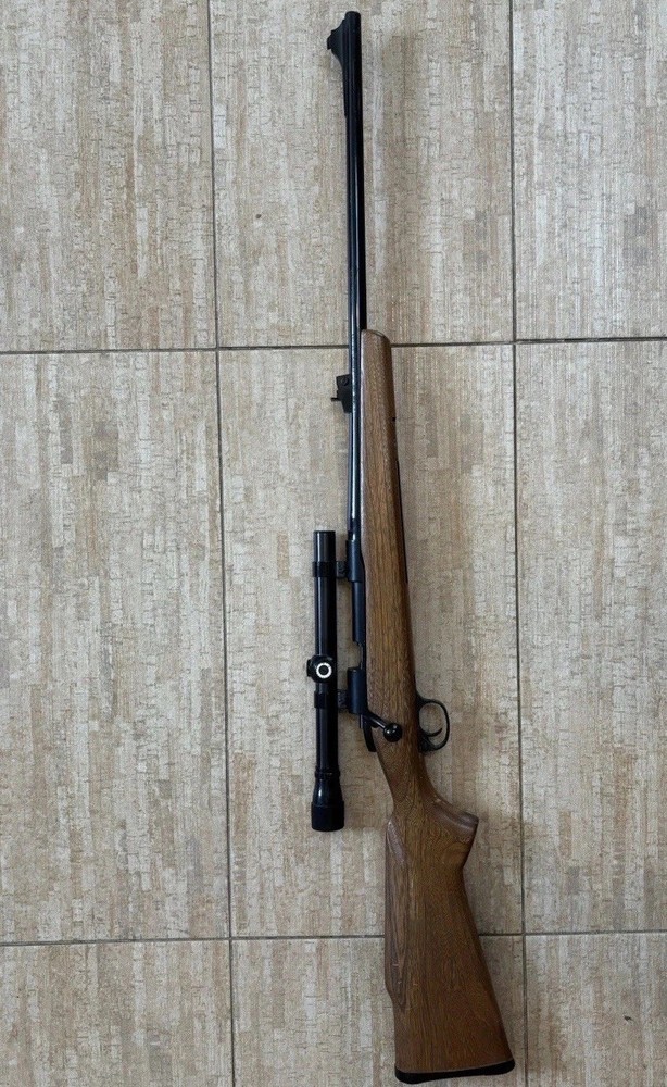Crosman Model #70 .177 Single Shot Bolt Action Co2 With Weaver Scope