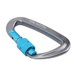 2PCS Compact Locking Carabiners For Outdoor Activities D Shape Popular