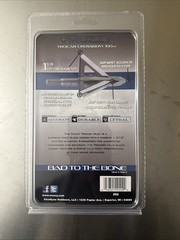 Muzzy Trocar Crossbow 100gr 3-Blade Fixed Broadheads Hunting Archery – NEW