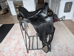 16.5 Regular Tree Tucker River Plantation Saddle Lightly Used Well Cared For