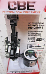 CBE Trek Pro 3V Vertical 3 Pin bow sight w/Light 0.19″ RH-New