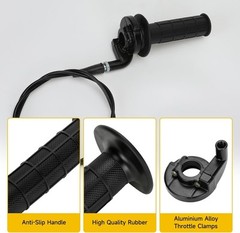 High-Quality 7/8″ Twist Throttle Handle Kit for Predator Mini Bikes & Go Karts