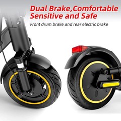 AOVOPRO ESMAX Electric Scooter 500W 22Mph 10» Folding Commuter E-Scooter W/ APP