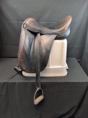 Schleese «Jes Elite» Dressage Saddle-17.5″ Dark Brown