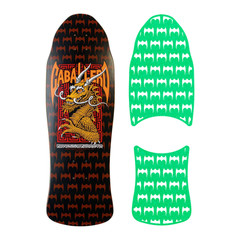 Die-Cut Style Grip Tape with Bats cutouts fits Powell Caballero Dragon & Bats