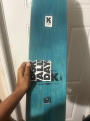 DGK Iced Out Jason Stevie Williams Skateboard Deck Bling 8.10 Hockey Mask