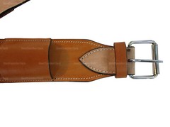 WESTERN CINCH ROPING SADDLE GIRTH BARREL RACING TRAIL SMOOTH LEATHER CINCHES 36″