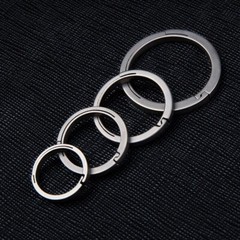 EDC Titanium Alloy Key Ring Outer Dia. 17mm/22mm/25mm/32mm Openable Keyring