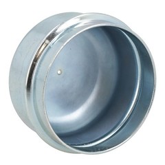 4 Replacement 50mm Metal Dust Cap Wheel Hub Trailer Bearing Grease Cover