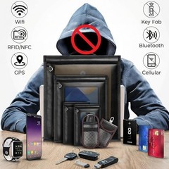 6pack Faraday Bags, Large Faraday Cage, Anti-Tracking Faraday EMP Bag for Lap…