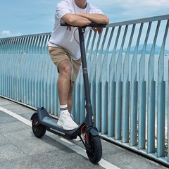 Foldable Electric Scooter w/APP&Double Suspension Off Road E-Scooter 500W 45km
