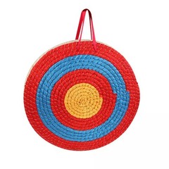 Portable Outdoor Straw Archery Target 50cm Diameter for Shooting Practice