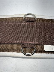 New Brown White Riders Choice 30” Cinch. #96111 U-19