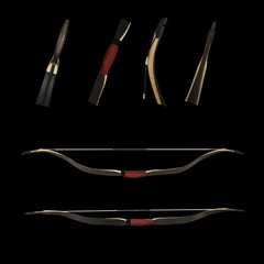 AF Archery 30lb Türkiye Black Laminate Bow Traditional bow Target Practice Light