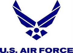 Air Force Cornhole Set of 2 Vinyl Decals Cornhole Boards Free Hole Decals