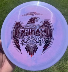NEW! Innova 2021 Gregg Barsby Purple Swirly Star Eagle w/ Red @175 Disc Golf