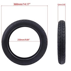 14 Inch Electric Scooter Tire Tube,14 x 2.125 57-254 Tire and Tube Replacemen…