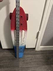 Halo Rise Above 22 InchSkateboard USA Patriot Red White Blue With Handle Cruiser