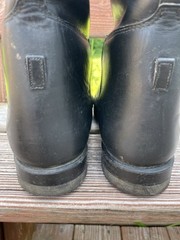 Effingham Boot 1000M Womens Size 9 E Black Pull On 18 Inches Bond Boot Company
