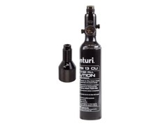 AIR VENTURI 3000psi 13ci PCP Tank & Valve 1100psi Set w/ CO2 Bulk-Fill Adapter