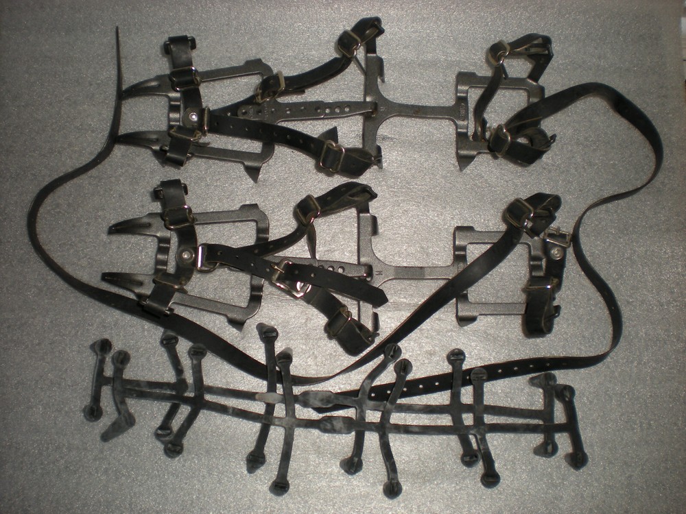 SMC M Medium 12 Point Ice Climbing Crampons Mountain w Bindings