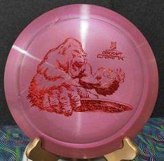 New Discraft Big Z Crank 13/5/-2/2 Distance Driver 173-174g Purple Red Foil