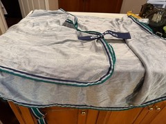 BUCAS OF IRELAND HORSE HEAVY DUTY FLY SHEET Size 81 2 SURCINGLES FRONT STRAP