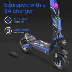 NFC APP 6000W High Power Electric Scooter 52 Miles Range, 45MPH 60V Music Player