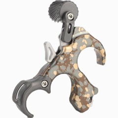 Archery Compound Bow Release Aids 3 Finger Thumb Trigger AdjustableTarget Hunt