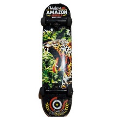 ORGANIKA Adelmo Jr skateboard deck Trucks Wheels Amazon Jungle 31” Nice!