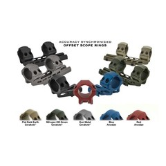 UTG unisex adult UTG ACCU SYNC 30mm High Profile 50mm Offset Picatinny Scope,…