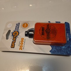 SplatRBall Orange Ammunition 20 000 Rounds 7.5 Mm Bottle