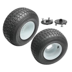 8» Wheels Tire Rim 4 x 4» Rear Hubs 23T Fr Go Kart Quad Buggy Golf Cart Mower