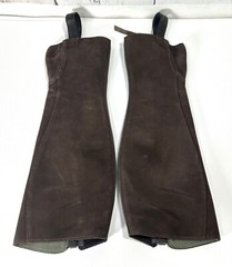 ARIAT UNISEX MEN’S/ WOMEN’S UPPER LEATHER BREEZE CHAP’S (ST) SMALL TALL EUC
