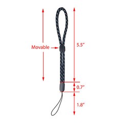 SAS Nylon Adjustable Hand Wrist Strap Lanyard for Bow Release Aid – 6/Pack