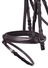 Schockemöhle Bremen Wide Bridle Brown/Silver Bridle | NO IMPORT FEES