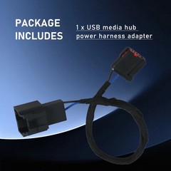 1x USB Media Hub Harness Adapter for Ford SYNC 2 to SYNC 3 Generation 1 USA