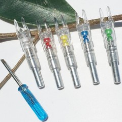 Reikawa 6PCS-S Lighted Nocks for Arrows with .244/6.2mm Inside Diameter